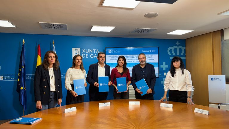 Xunta y Colegio de Arquitectos refuerzan el Proxecto Terra para concienciar a los más jóvenes sobre el respeto al territorio
