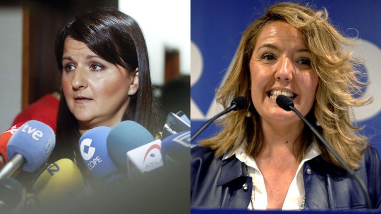 Laura Pérez Macho y Teresa Mallada