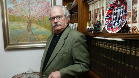 Carlos López Riaño, fotografiado en Madrid en el año 2006