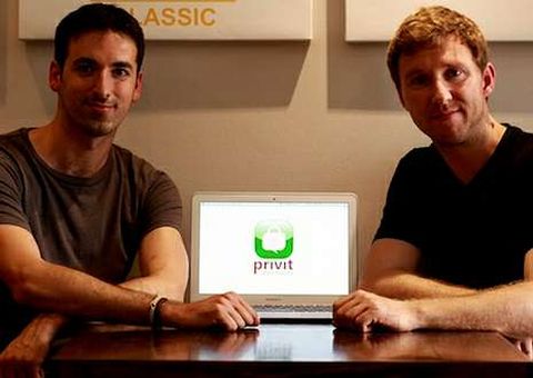 Carlos Chaves y David Ryan, los impulsores de la aplicacin Privit