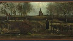 La obra Jardn de primavera fue pintada por Vincent Van Gogh en 1885, en Neuen