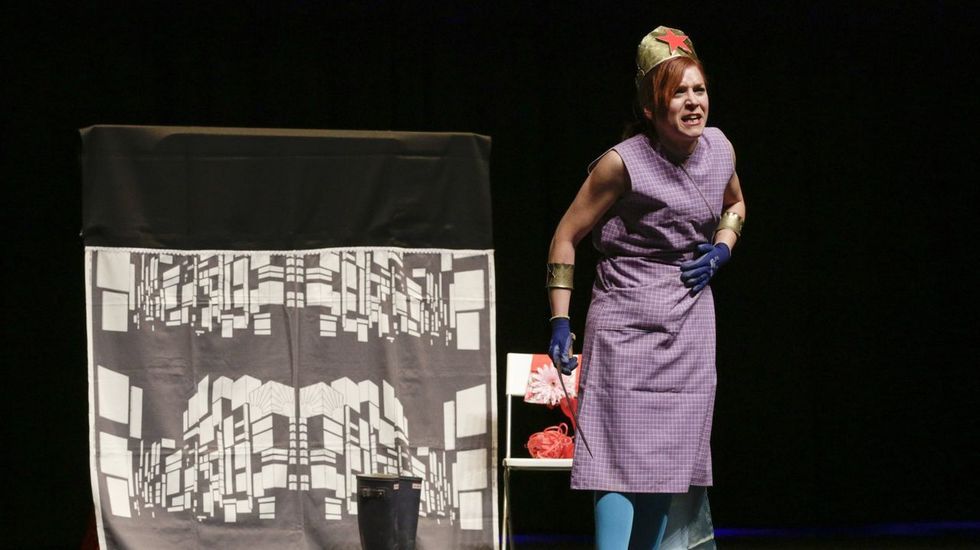 Isabel Risco presenta en Sarria el espect�culo �Nabiza Girl�