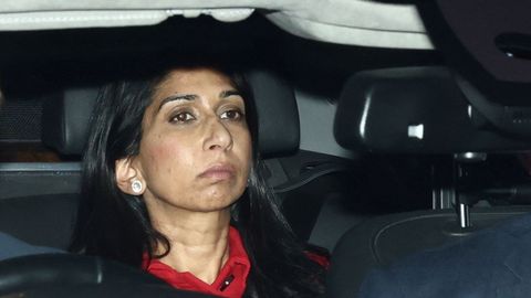 La ministra del Interior británica, Suella Braverman, en una imagen de archivo.