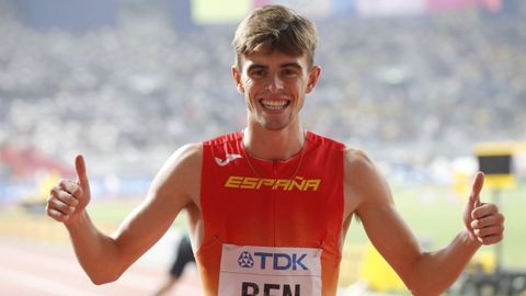 ADRIAN BEN | Sexto en el Mundial de Atletismo en la prueba de 800 metros
