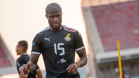 Kwasi Sibo, con la seleccin de Ghana