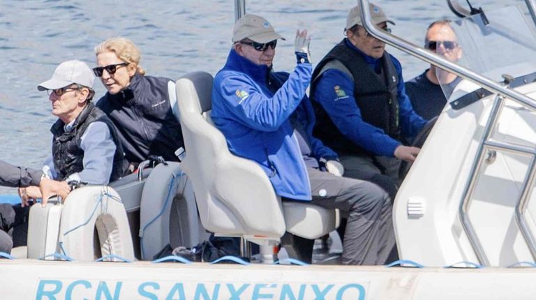 Juan Carlos I volverá a la ría de Pontevedra para la penúltima regata del año en Sanxenxo