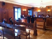 Comparecencia de las forenses en la Audiencia de Pontevedra