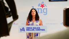 La diputada del Bloque Noa Presas