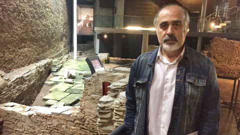 Celso Rodríguez Cao, arqueólogo del mitreo de Lugo