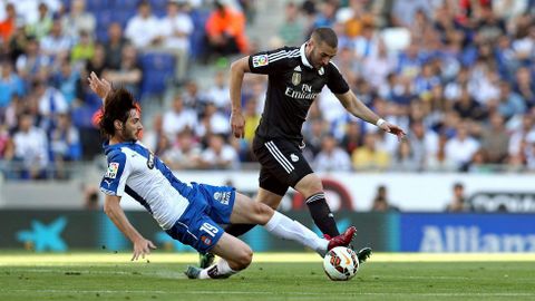 Colotto frena a Benzema en un Espanyol-Real Madrid