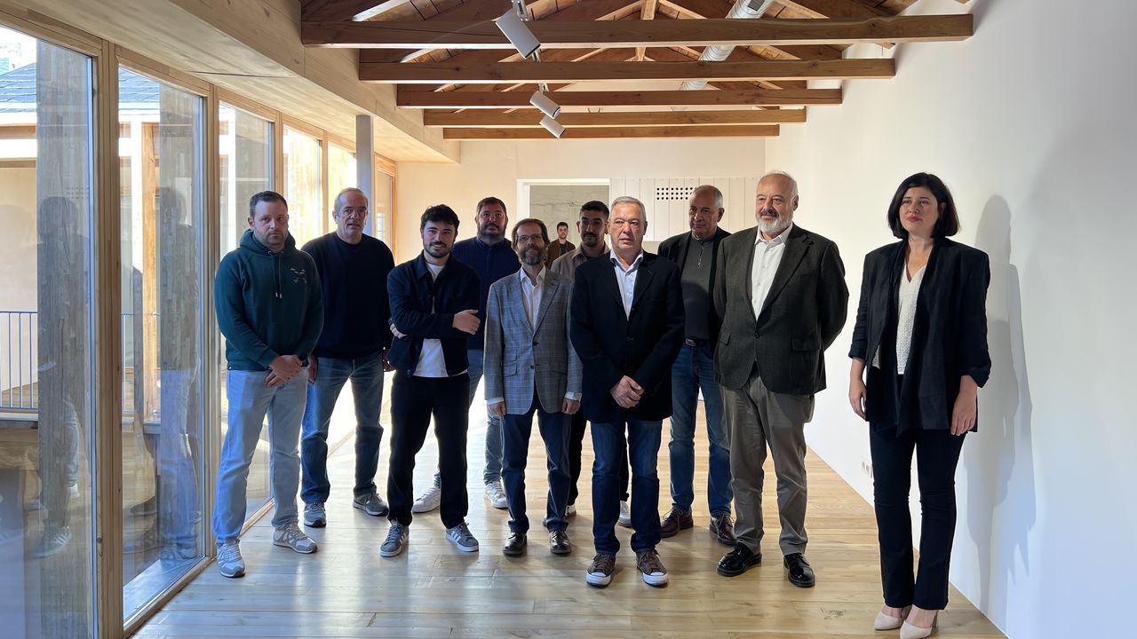 Presentaci�n del edificio cultural de Forges en A Fonsagrada, en septiembre del 2025