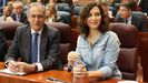 La presidenta de la Comunidad de Madrid, Isabel Daz Ayuso, este jueves, en la Asamblea regional