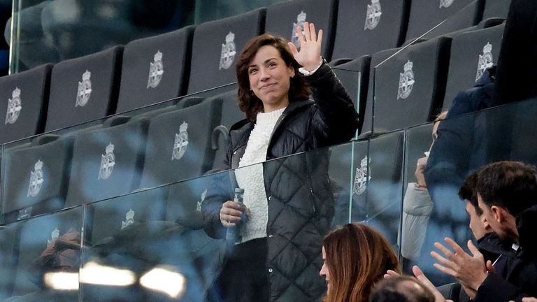 Rosa, ganadora de «Pasapalabra», presente en la victoria del Dépor ante el Albacete