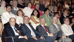 Manuel Fraga, en el Auditorio Municipal, en el pregn de las fiestas de San Ramn del 2007.