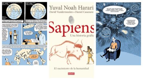 Sapiens, interior y portada
