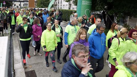 Andaina solidaria contra el cancer en Boiro 2022