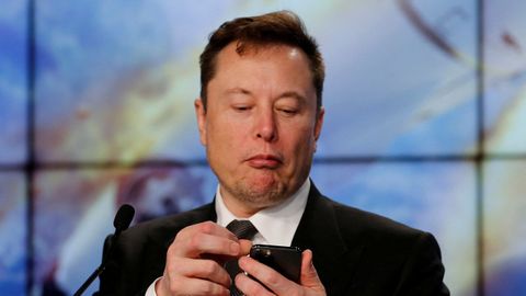 Elon Musk, en una imagen de enero del 2020