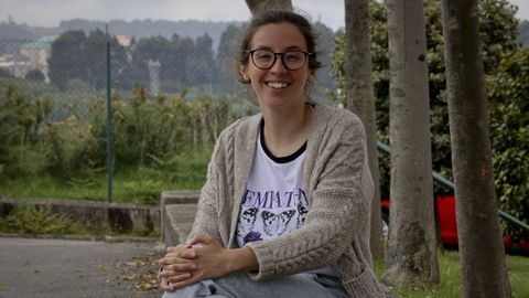 Eva Cabanelas, profesora del colegio Maristas de A Coruña que coordina el proyecto Wisibilízalas