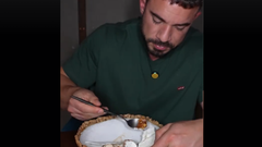 Fragmento del vdeo de Cenandoconpablo de TikTok
