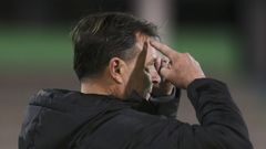 Cristbal Parralo, entrenador del Racing, advierte de la complejidad del choque frente al Castilla.