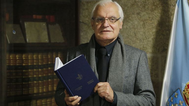 O presidente da Real Academia Galega, Víctor Freixanes