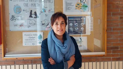 Azucena Mora es docente del rea de Microbioloxa de la USC.