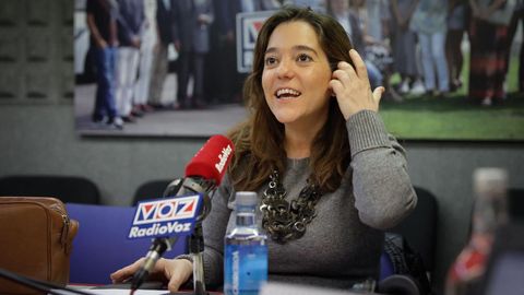 La alcaldesa Ins Rey, en Radiovoz.