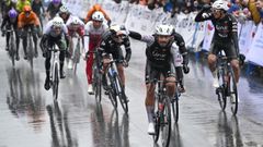 Segunda etapa de La Vuelta a Asturias, que recorri este sbado 200 km entre Ribera de Arriba y Ribadesella.