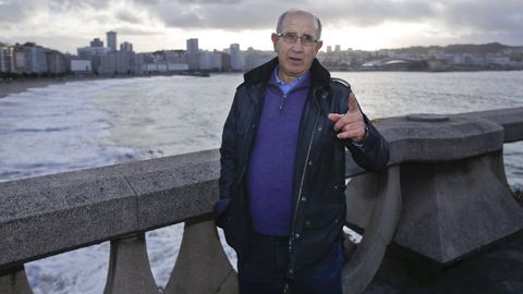 Javier Irureta, en una visita reciente a A Coruña