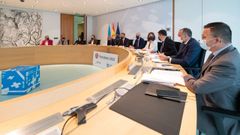 Imagen de la ltima reunin del Consello de la Xunta celebrada el pasado da 13