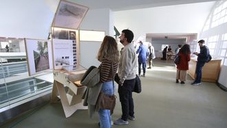 Presentacin de la Bienal Espaola de Arquitectura y Urbanismo en el mercado de San Agustn