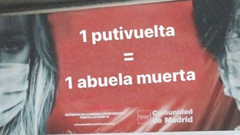 Impresionante publicidad en plena pandemia: para alertar a los hombres jvenes de que deben evitar contagiarse, la Comunidad de Madrid normaliza la posibilidad de que acudan a los servicios de mujeres prostituidas