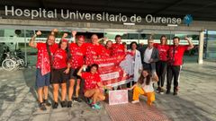 Una asociación hizo parada en Ourense recientemente para concienciar sobre la donación de médula