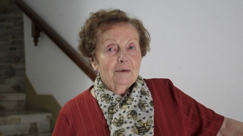 Maruja Teijido, vecina de Ferrol de 83 aos
