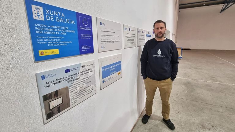 David Camba está al frente de Ecosistemas, una firma que operará desde O Campiño