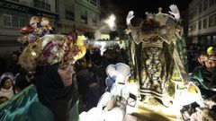 Cabalgata de Reyes en Foz, en el 2020