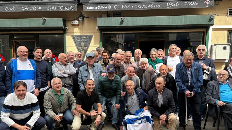 A Gaiteira celebra cien años de fútbol