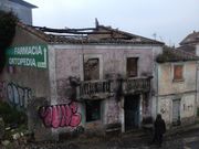 El fuego arras� el interior y la techumbre de la vivienda