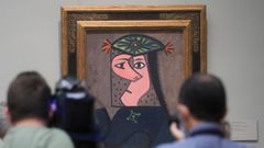 Busto de mujer, de Pablo Picasso, en el Museo del Prado