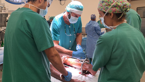 Un momento de la intervenci�n de Princio