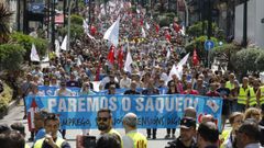 Manifestaciones del 1 de mayo en Vigo
