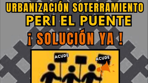 Concentraci�n en Langreo para exigir soluciones al soterramiento de las v�as de FEVE
