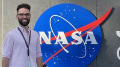 Aaron Bello, astrofsico de Noia que trabaja en la NASA.