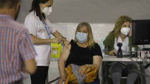 El Paco Paz comenz a funcionar como centro de vacunacin