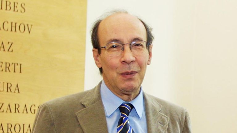 O filólogo Francisco Rico (Barcelona, 1942-2024).