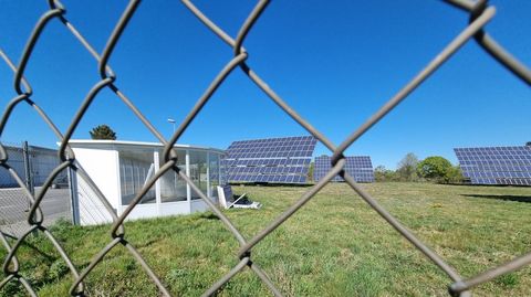 Una instalacin fotovoltaica gallega