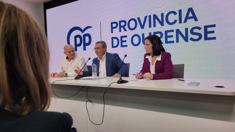 Constitucin del comit comarcal del PP en Ourense.