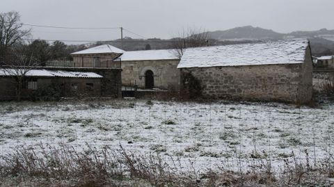 Nieve en A Pobra de Trives (Ourense)