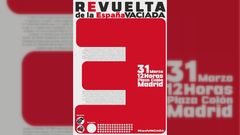 Cartel de la manifestaci�n convocada para ma�ana en Madrid