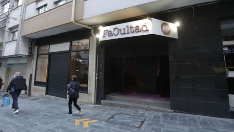 La discoteca La Facultad, situada en la calle Alfredo Brañas, en el Ensanche de Santiago